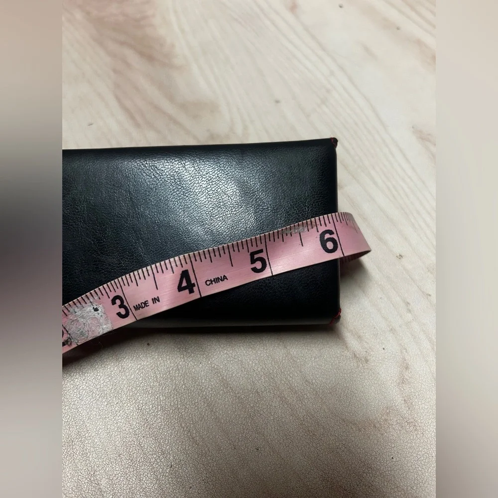 Valentino Black and Red Wallet